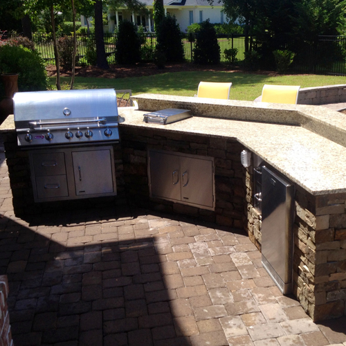 Carolina Creations Outdoor Living Outside kitchen